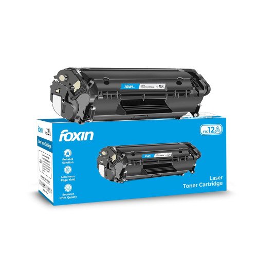 Foxin 12A Ink Cartridge Black